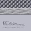 Stretchgürtel geflochten aus Stoff "Stretch" Unisex Silber 85cm