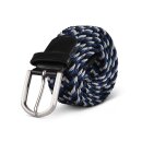 Stretchgürtel aus Stoff stufenlos Grau/Blau/Schwarz...