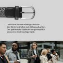 Stretchgürtel - 85cm - Schwarz & Weiß