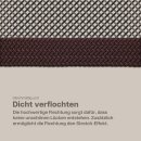 Stretchgürtel aus Stoff stufenlos Dunkelbraun 105cm