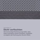 Stretchgürtel geflochten aus Stoff "Stretch" Unisex Anthrazit 105cm