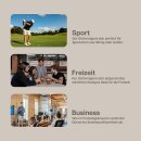 Stretchgürtel geflochten aus Stoff "Stretch" Unisex Dunkelbraun 125cm