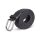 Stretchgürtel aus Stoff stufenlos Anthrazit 125cm