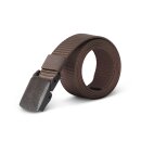 Stoffgürtel 130 x 3,0cm - Braun