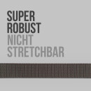 Stoffgürtel 130 x 3,0cm - Braun