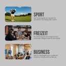 Stoffgürtel 130 x 3,8cm - Braun