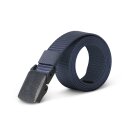 Stoffgürtel 130 x 3,8cm - Blau