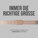 Stoffgürtel 130 x 3,8cm - Beige