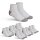Sneaker Arbeits-Socken - 6er Pack - 39-42 - Weiß