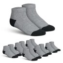 Sneaker Arbeits-Socken - 6er Pack - 39-42 - Hellgrau