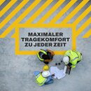 Sneaker Arbeits-Socken - 6er Pack - 39-42 - Schwarz