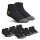 Sneaker Arbeits-Socken - 6er Pack - 43-46 - Schwarz
