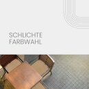 Stuhlkissen Sitzkissen mit Haltebändern Canvas Hellbraun 38x38cm 2er-Pack