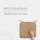 Stuhlkissen Canvas Hellbraun 38x38x2cm (2er Pack)