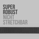 Stoffgürtel "mit abnehmbarer Schnalle" - 2er Pack 130 x 3,8cm - Schwarz