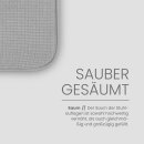 Stuhlkissen Struktur "2er Pack" Hellgrau 38x38x2cm (2er Pack)