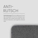 Stuhlkissen Struktur 38x38 cm Hellgrau 2er Pack