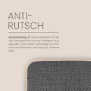 Stuhlkissen Struktur 38x38 cm Creme 2er Pack