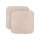 Stuhlkissen Struktur 38x38 cm Creme 2er Pack