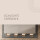 Stuhlkissen Struktur 38x38 cm Creme 2er Pack