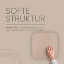 Stuhlkissen Struktur 38x38 cm Beige 2er Pack
