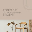 Stuhlkissen Struktur 38x38 cm Beige 2er Pack