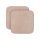 Stuhlkissen Struktur 38x38 cm Beige 2er Pack