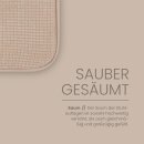 Stuhlkissen Struktur 38x38 cm Beige 4er Pack