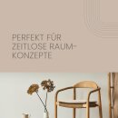 Stuhlkissen Struktur 38x38 cm Beige 6er Pack