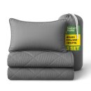 Reise Bettenset 2-tlg. inkl. Beutel Anthrazit