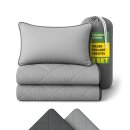 Reise Bettenset 2-tlg. inkl. Beutel Anthrazit