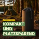 Reise Bettenset 2-tlg. inkl. Beutel Anthrazit/Hellgrau