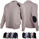 Cardigan Strickjacke - M L XL XXL meliert - beige - taupe L
