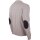 Cardigan Strickjacke - M L XL XXL meliert - beige - taupe L