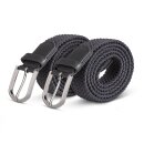 Stretchgürtel 2er Pack 85cm Anthrazit