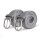 Stretchgürtel 2er Pack 105cm Silber