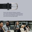 Stretchgürtel 2er Pack 105cm Schwarz