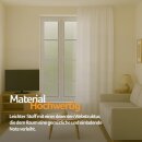 Gardine Blickdicht "Ellen" mit Universalband - 140x175 cm - weiß