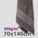 Duschtuch 70x140cm Anthrazit 70x140cm (2 Stück)