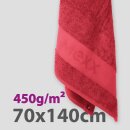 Duschtuch 70x140cm Rot 70x140cm (1 Stück)