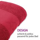 Duschtuch 70x140cm Rot 70x140cm (1 Stück)