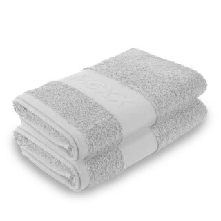 MEXX Handtuch - Hellgrau - 50x100cm (2 Stück)