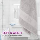 MEXX Handtuch - Hellgrau - 50x100cm (2 Stück)