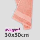 MEXX Gästetuch - Pfirsichrosa - 30x50cm (2 Stück)
