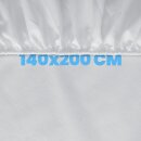 Matratzenschoner Premium-Auflage Inkontinenz wasserdicht 140 x 200 cm