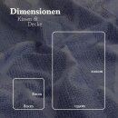 Bettwäsche-Set 2-teilig "Renforce" 135x200/80x80cm ZickZack Grau