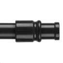 Cafehausstangen Schwarz 125 - 225cm