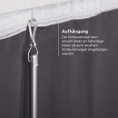 Schleuderstab aus Aluminium Ø9mm Schwarz 125cm