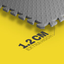 Bodenschutzmatte extra dick Puzzlesystem EVA 52cm 4er-Pack