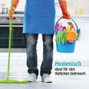 Eimer 5 Liter - Kunststoffbügel Anthrazit-2er Pack (2 Stück)